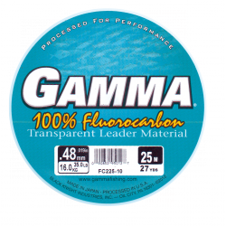 GAMMA 100%  FLUOROCARBONE  25M