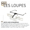 LUNETTES LOUPES INTERCHANGEABLES MDC