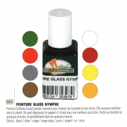 PEINTURE GLASS NYMPHE JMC