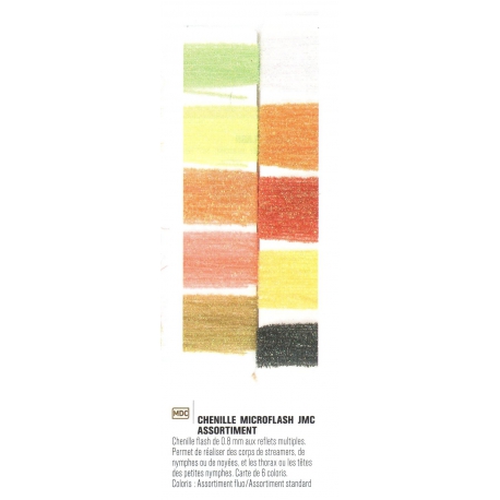 CHENILLE MICROFLASH JMC ASSORTIMENT