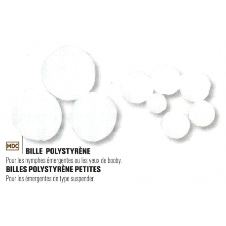 BILLES POLYSTYRENE JMC / BILLES POLYSTYRENE PETITES JMC