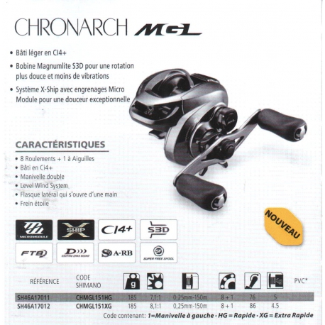 CHRONARCH MGL XG