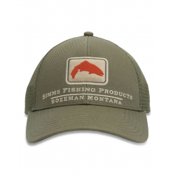 SIMM'S CASQUETTE TROUT ICON TRUCKER
