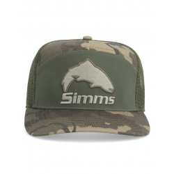 SIMM'S CASQUETTE BROWN TROUT 7-PANEL 