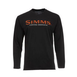 SIMM'S T SHIRT SIMM'S LOGO SHIRT LS