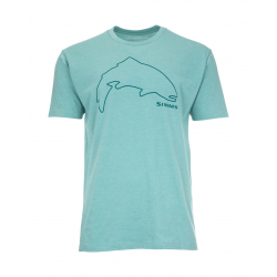 SIMM'S TROUT OUTLINE T-SHIRT